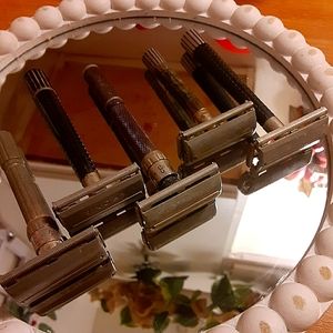 Antique 1940-50 Gillette razor... may consider selling individually.